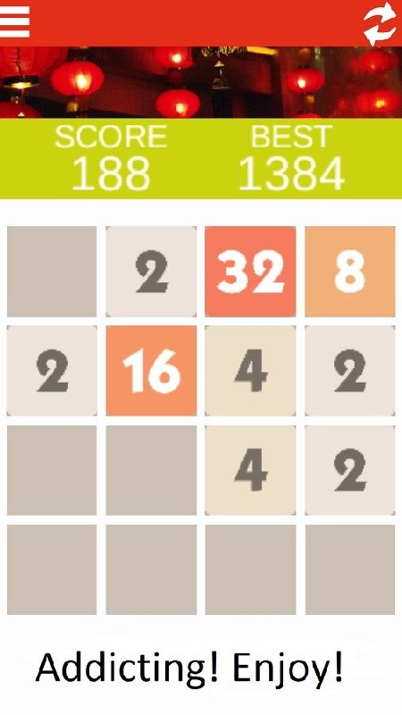 Fred's 248 puzzle game!截图5