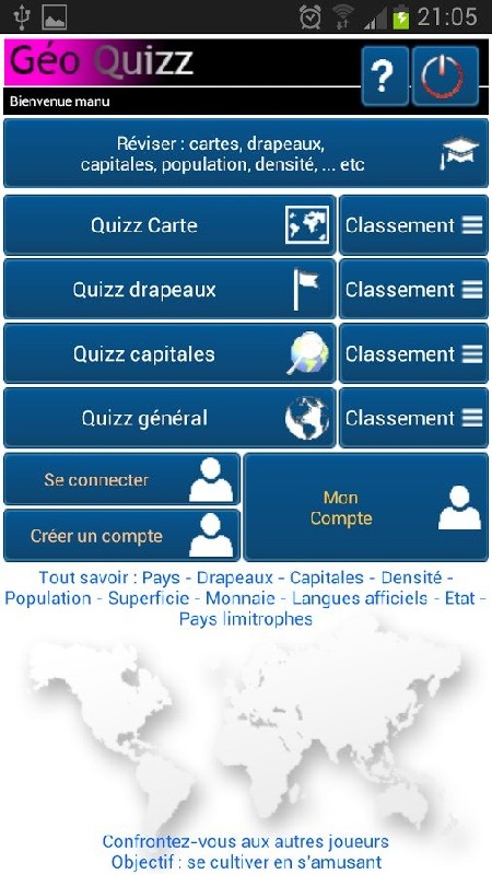 Geo Quizz - Géographie et jeu截图5