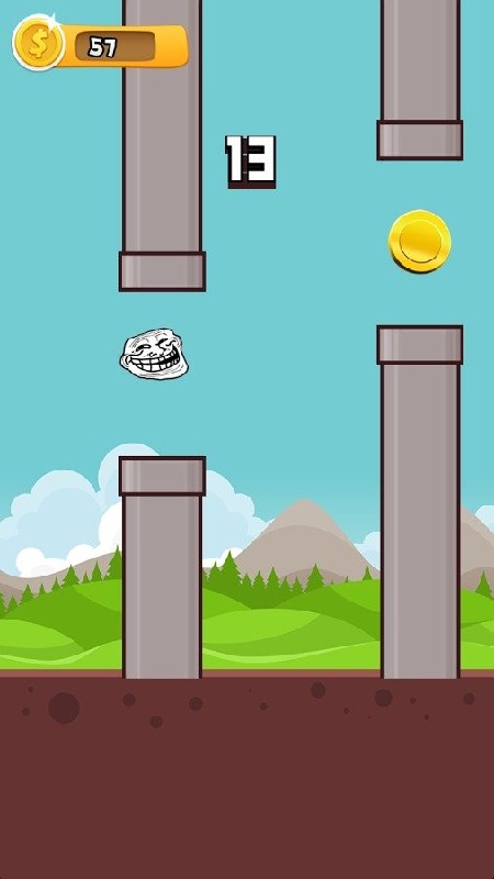 Flappy Troll截图5