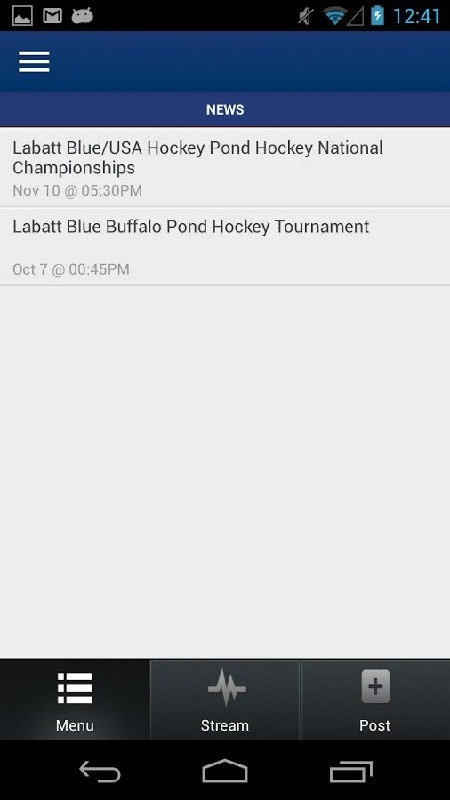 Labatt Blue Pond Hockey截图
