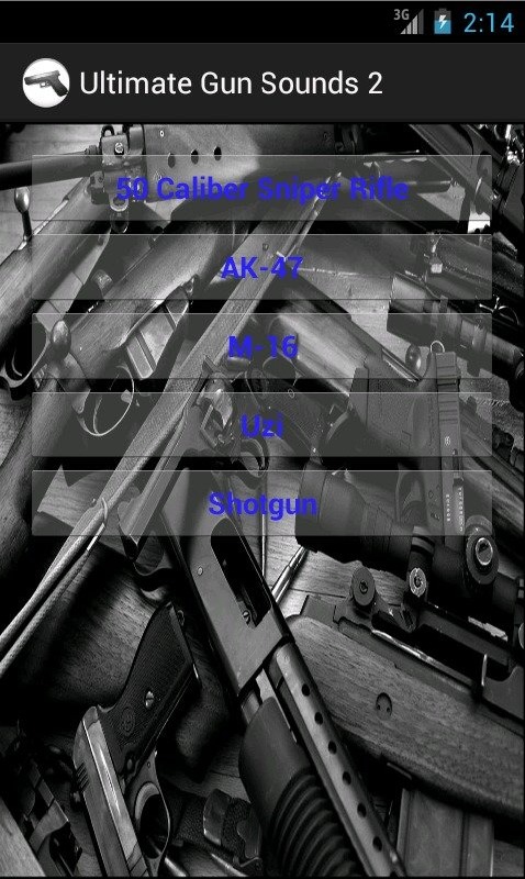 Ultimate Gun Sounds Pro截图5