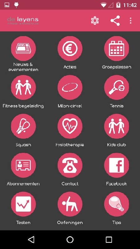 De Leyens fitness & racketclub截图5