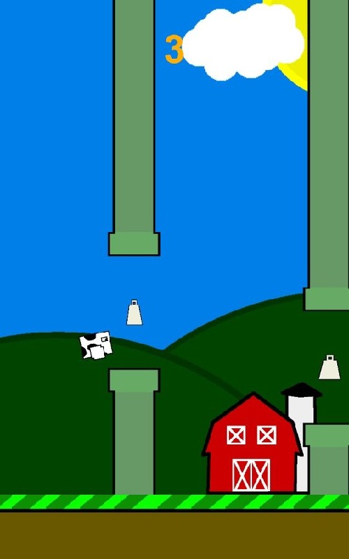 Flappy Moo截圖1