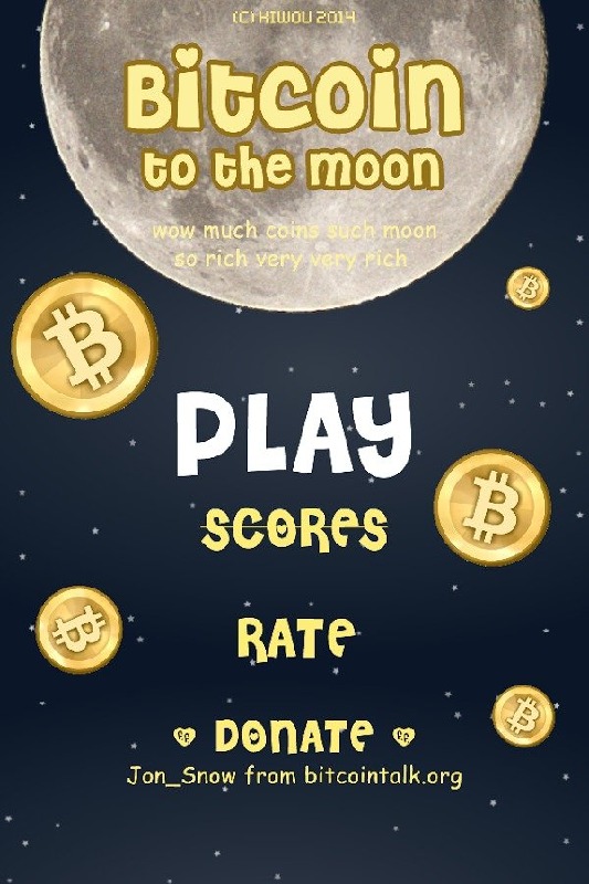 bitcoin to the moon game