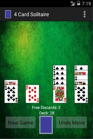 4 Card Solitaire截图5