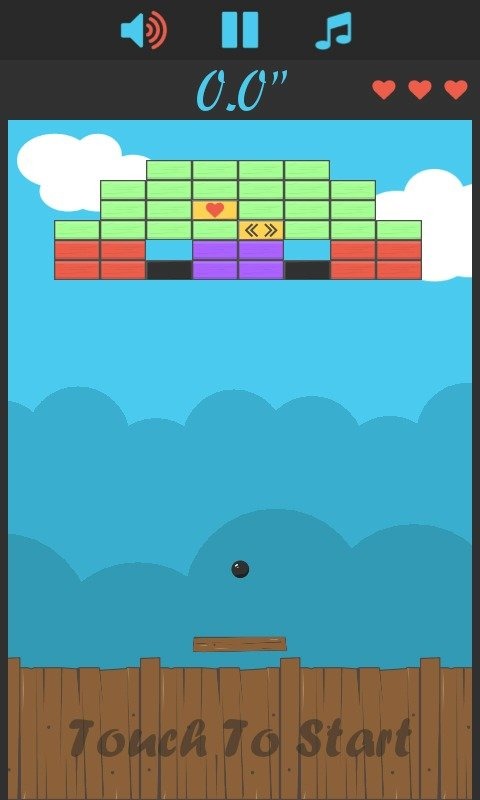 Arcade Game - Bricks Breaker截图5