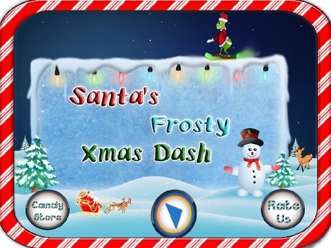 Santa's Frosty X'mas Dash截图5