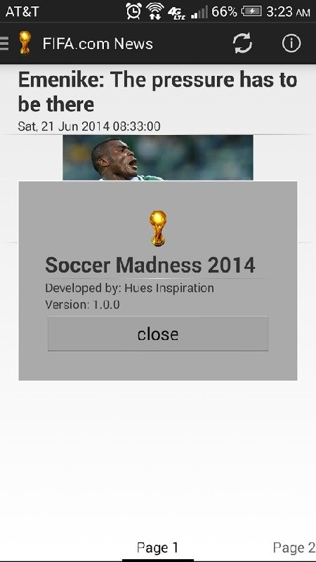 Soccer Madness 2014截图