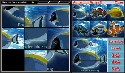 Magic Slide Puzzle A Fishes 2截图5