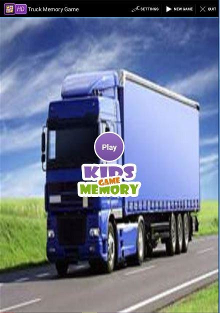 Truck Memory Game截图1