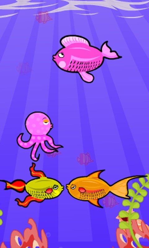 Fun Fish Love Kiss截图4