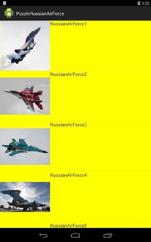 Puzzle Russian Air Force截图1