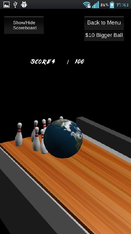 瘋狂保齡球 Crazy Bowling截图1