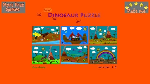 Dinosaur Puzzle Game For Kids截图5