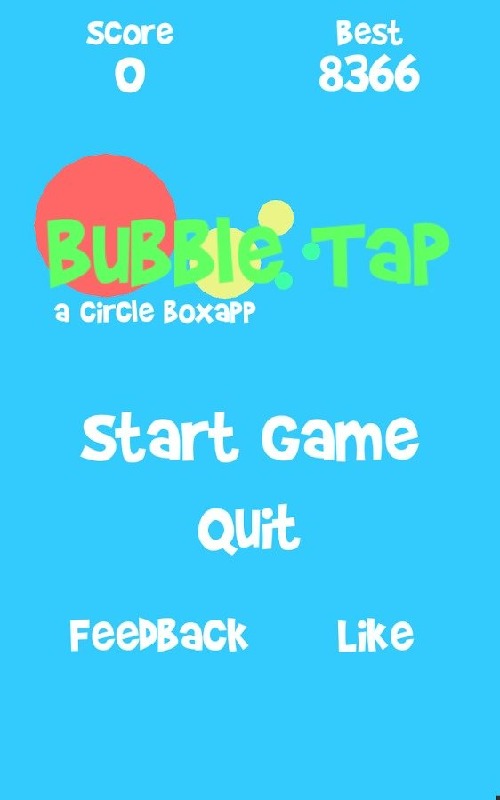 Bubble Tap - a circle boxapp截图5