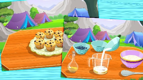 Cooking Blueberry Muffins截图5