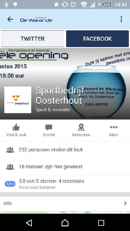 Sportbedrijf Oosterhout截图3