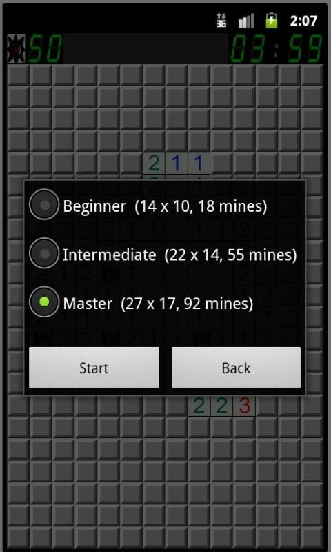 Saper (Minesweeper)截图1