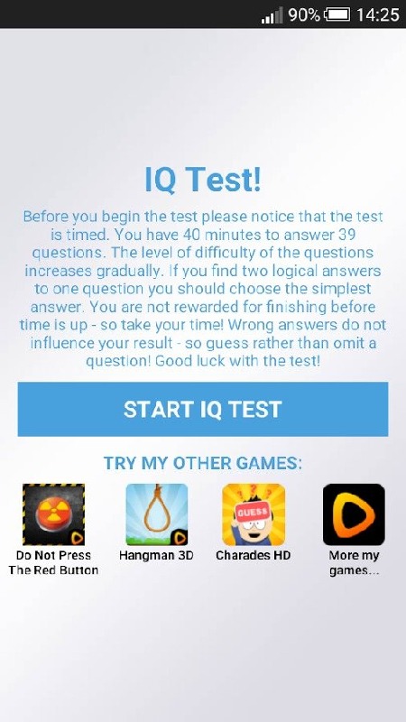 Mensa IQ Test截图5