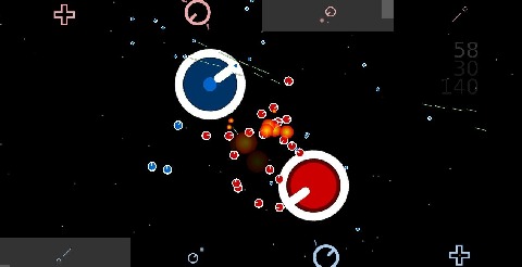 Space Strategy Game: RedvsBlue截图5