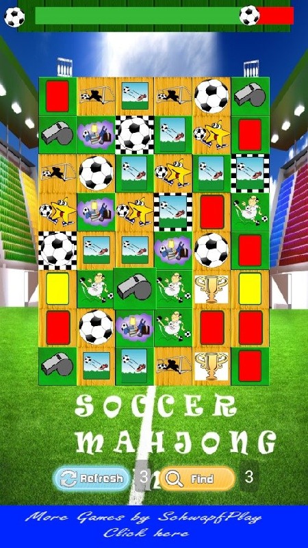 Soccer Mahjong Game for kids截图5