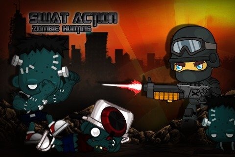 SWAT Action : Zombie Hunting截图5