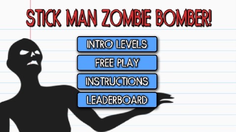 Stick Man Zombie Bomber截图2