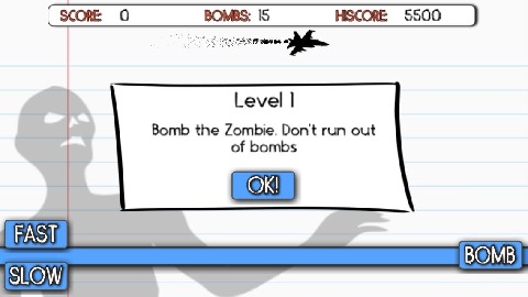 Stick Man Zombie Bomber截图1