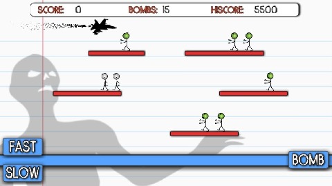 Stick Man Zombie Bomber截图