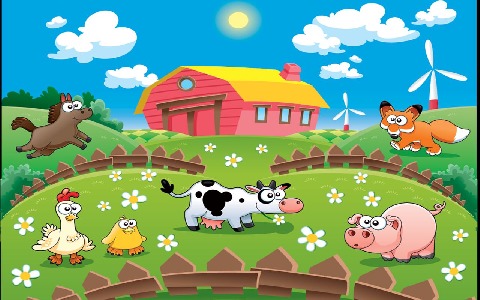 Farm animals for kids HD Lite截图5