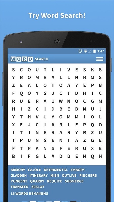 Word Search with mPOINTS截图5