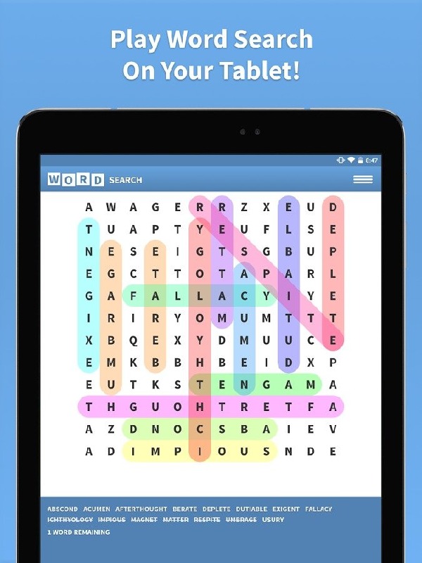 Word Search with mPOINTS_Word Search wit