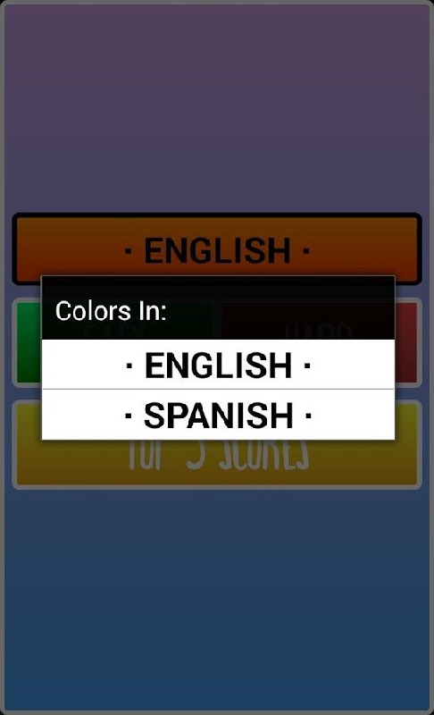 Stroop Test Game Color截图4