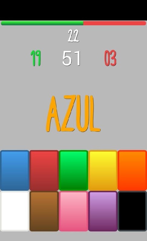 Stroop Test Game Color截图2