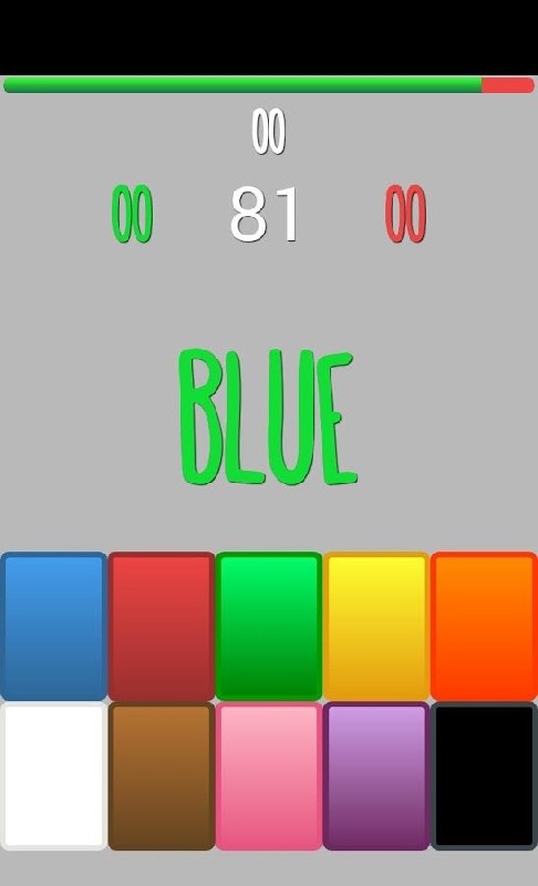 Stroop Test Game Color截图