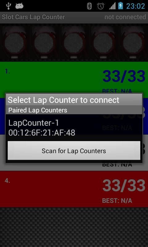 Slot Cars Lap Counter截图3