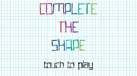 Complete The Shape截图5