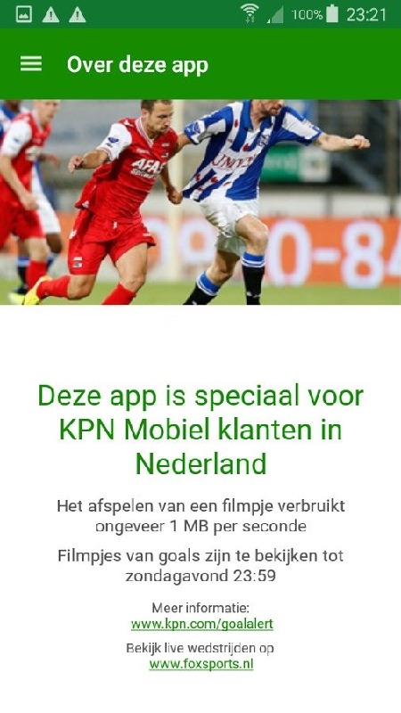 KPN Goal Alert截图1