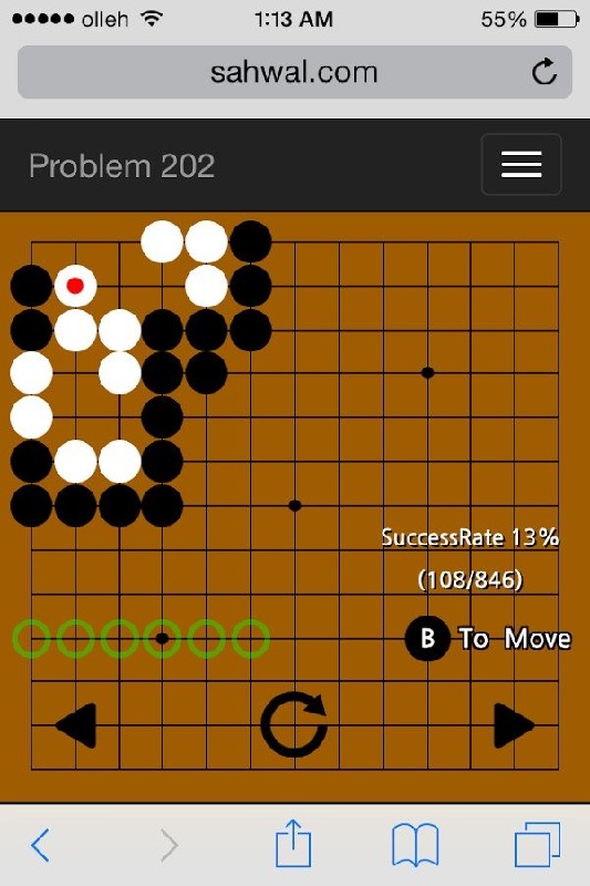 Baduk Go Sahwal Tsumego Weiqi截图5