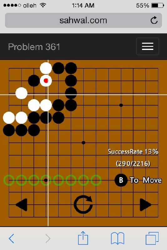 Baduk Go Sahwal Tsumego Weiqi截图4