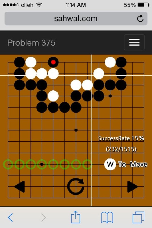 Baduk Go Sahwal Tsumego Weiqi截图3