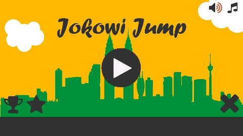 Jokowi Jump Runner截图5