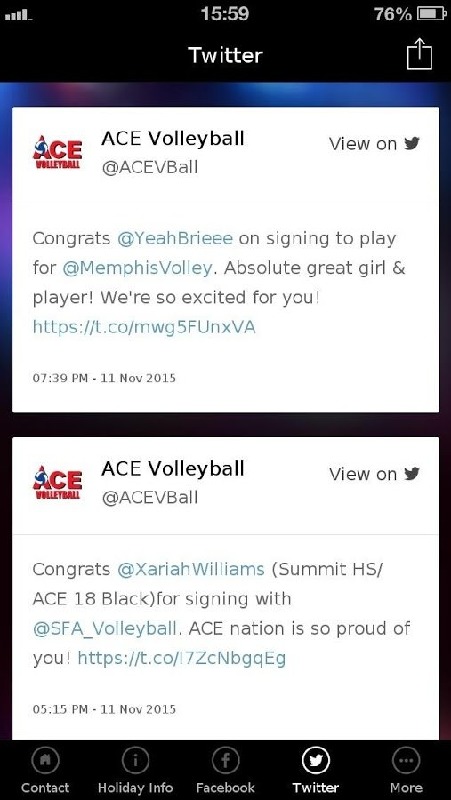 ACE Volleyball截圖2