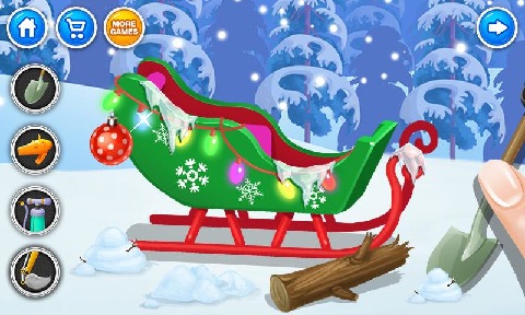 Christmas Santa's Sleigh Salon截图4