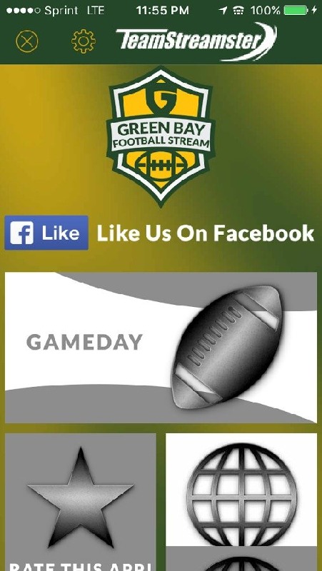 Green Bay Football STREAM截圖5