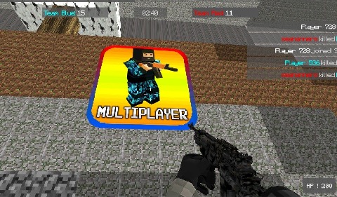 Cube Clans Wars 3D:Multiplayer截图5