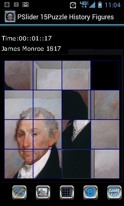 PSlider 15Puzzle History Faces截图1