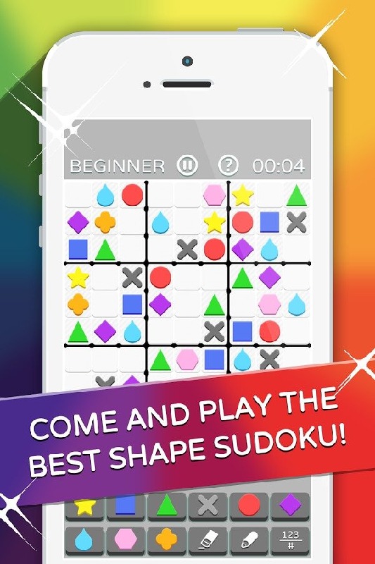 Mega Sudoku: Fun Shape Puzzler截图5