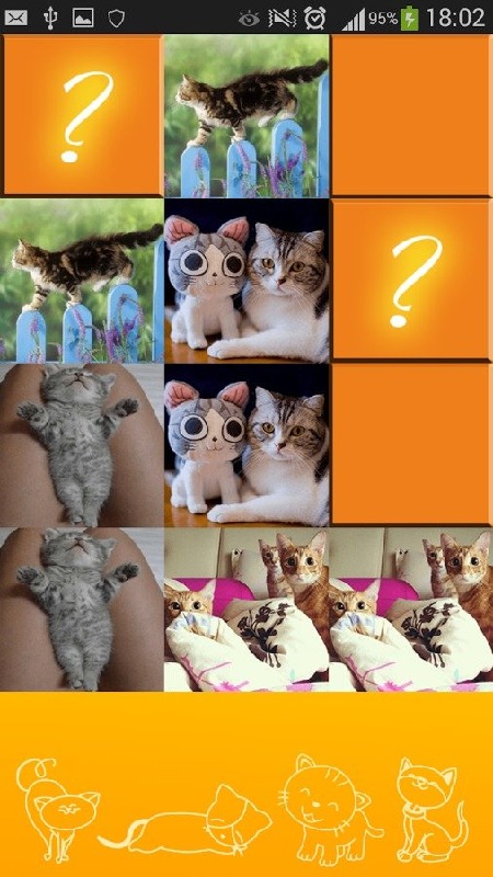 FREE Cat's Memory GAME截图5