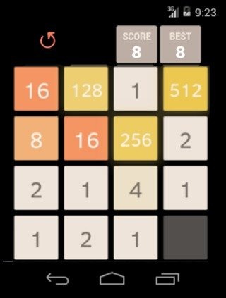 1024 Number Puzzle Game截图5